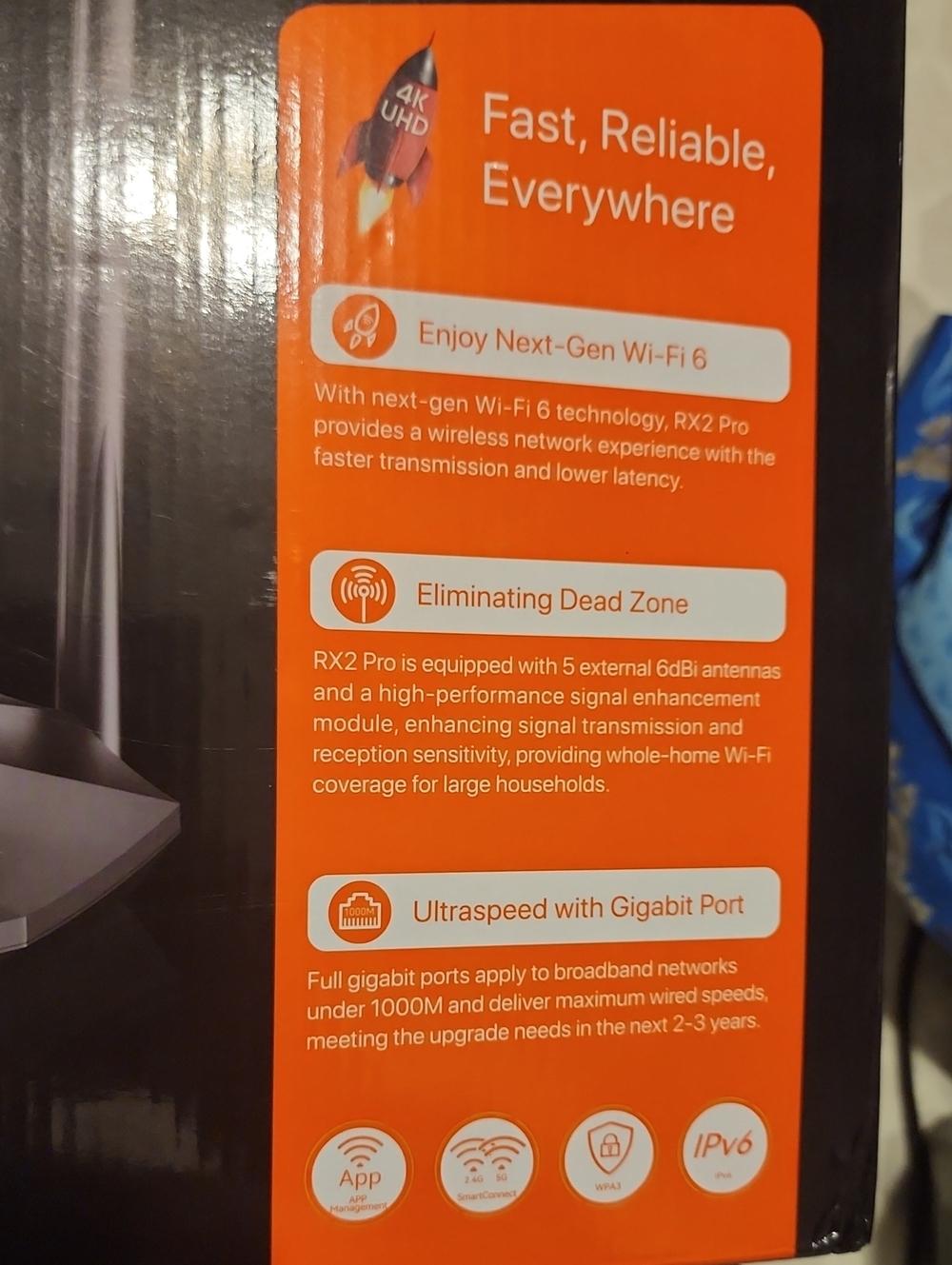 Tenda RX2 Pro Wi-Fi 6 Dual-Band Gigabit Router - Picture 4 of 6